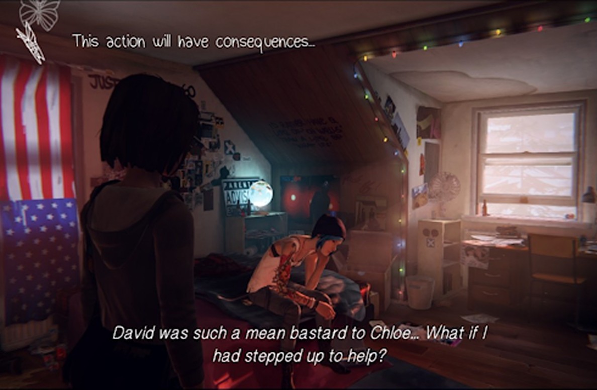 Avertissement de conséquence dans Life is Strange